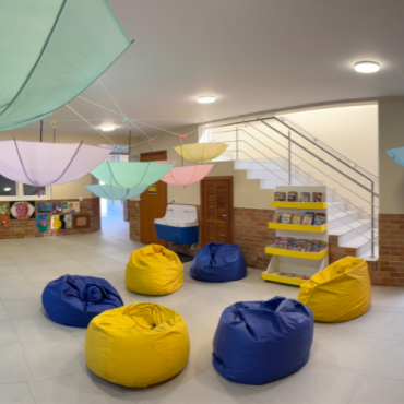 novo pátio interno - prédio novo